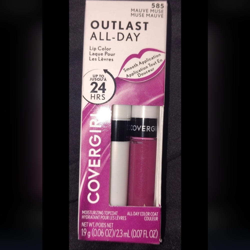 COVERGIRL All-Day Pink Lip Color with Topcoat